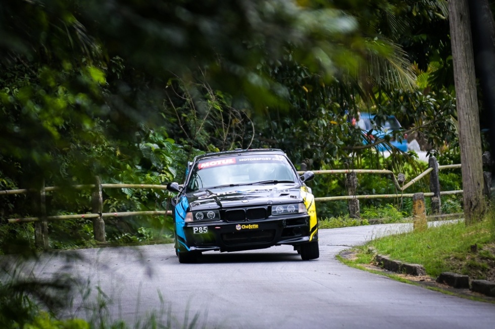 Top 2wd finisher in BCIC RB24 and reigning BRC 2wd Champion, Rhett Watson, pictured during this year's Shakedown Stage in his BMW M3